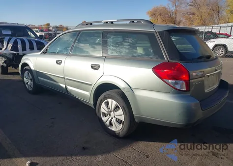 2009 Subaru Outback 2.5I from USA, damaged, VIN 4S4BP60CX96340215